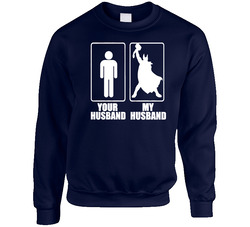 Your Husband My Husband Thor Ragnarok Movie Fan Cool Unisex Cotton Crewneck Sweatshirt