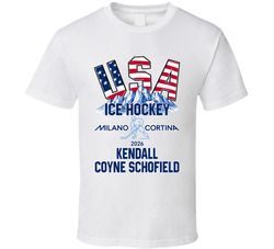 Kendall Coyne Schofield Ice Hockey Milano Cortina 2026 Fan T Shirt