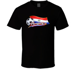 Paraguay World Cup Soccer Fan T Shirt