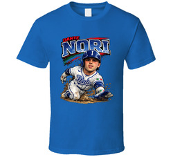 Dante Nori Italy Baseball Classic Caricature T Shirt