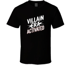 Villain Era Activated Gen Z Funny Quote T Shirt