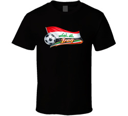Iraq World Cup Soccer Fan T Shirt