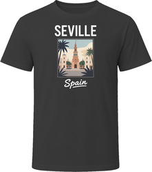 Seville Spain World Travel Tourist Shop T Shirt