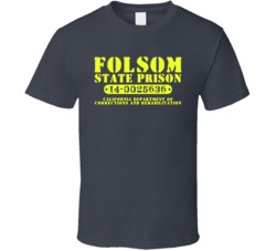 Folsom State Prison Sub Culture Country Music Festival T Shirt