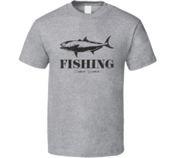 Fishing Like It Love It Funny Fish Game Boating Distressed T Shirt