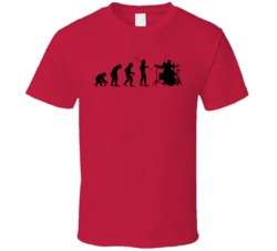 Drummer Evolution Gig Musician Band Drums Drum T Shirt