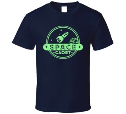 Space Cadet Funny Science Astronomy Astronaut Universe T Shirt