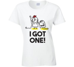 I Got One Funny Just Married Hitched Marriage Engaged T Shirt