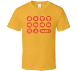 Cheat Code Funny Video Game Gamer Geek PC Distressed T Shirt