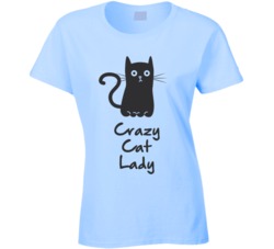 Crazy Cat Lady Funny Feline Lover Pet Cats T Shirt