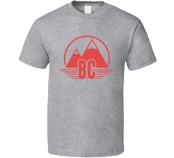 BC British Colombia State Canada North America T Shirt