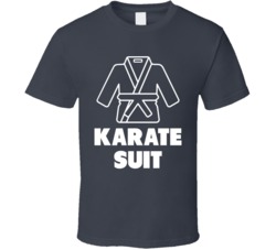 Karate Suit Funny Martial Arts Kung Fu MMA Jiujitsu Gi T Shirt