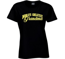 World's Greatest Grandma Funny Proud Grand Parent T Shirt