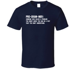 Programmer Funny Tech Definition Geek Computer Science T Shirt