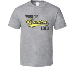 World's Greatest Lolo Filipino Grandfather Distressed T Shirt