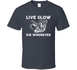 Live Slow Die Whenever Funny Sloth T Shirt