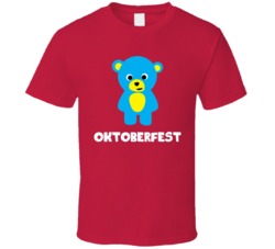 Oktoberfest Bear Funny Beer T Shirt