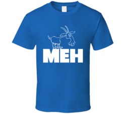 Meh Funny Don't Care Goat T Shirt