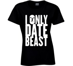 I Only Date Beast Funny Crossfit Fitness T Shirt