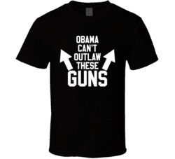 Obama Can't Outlaw These Guns Funny Fitness Bodybuilding Swole T 