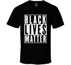 Black Lives Matter Civil Rights Awareness Worn Look T Shirt