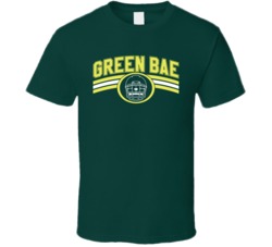 Green Bae Funny Green Bay Fan Football T Shirt