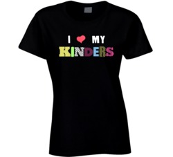 I Love My Kinders Kindergarten Teacher T Shirt