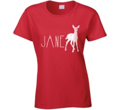 Jane Doe Funny Distressed T Shirt
