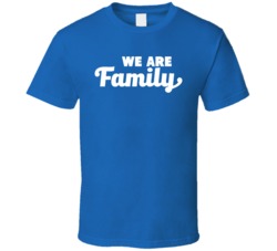 We Are Family Funny 80s Music T Shirt