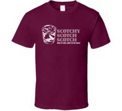 Scotchy Scotch Scotch Funny Drinking Bar Crawl T Shirt
