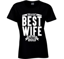 World's Best Wife Since 2013 Funny Happily Married T Shirt