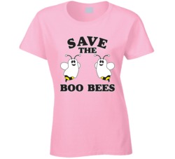 Save The Boo Bees Breast Cancer Awareness Halloween T Shirt
