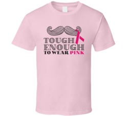 Tough Enough To Wear Pink Cancer Awareness T Shirt