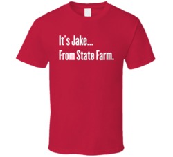 It's Jake From State Farm Funny Meme Distressed T Shirt