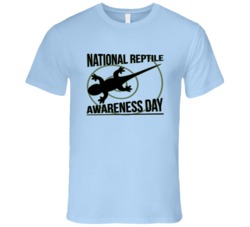 National Reptile Awareness Day Fun Lizard Celebration T Shirt