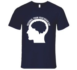 National Train Your Brain Day Fun Celebration T Shirt
