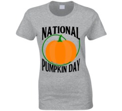 National Pumpkin Day Fun Celebration T Shirt