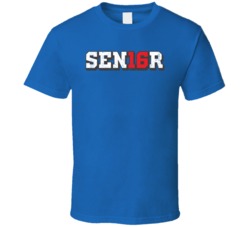 Class Of 2016 Senior Graduation Worn Look T Shirt