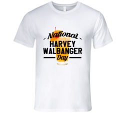 National Harvey Walbanger Day Fun Alcohol Drink Party T Shirt