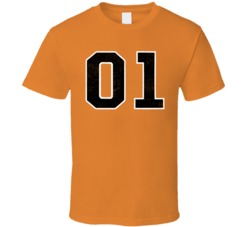 Dukes Of Hazard General Lee Distressed T Shirt