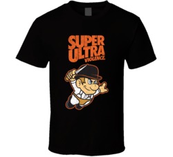 Super Ultra Violence A Clockwork Orange Distressed T Shirt