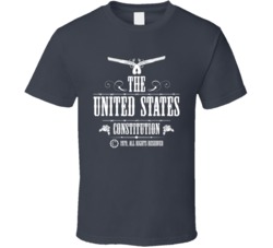 The United States Constitution All Rights Reserved T Shirt