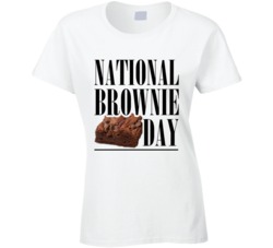 National Brownie Day Fun Food Celebration T Shirt