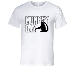 Monkey Day Fun Animal Celebration T Shirt