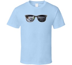 Space Sunglasses Beer On The Moon Funny T Shirt