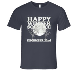 Happy Winter Solstice December 22nd Fun Celebration T Shirt