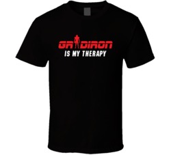 Gridiron Is My Therapy NFL Football Fan T Shirt