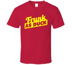 Frunk As Duck Funny Drinking Bar Crawl T Shirt
