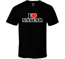 I Heart Nascar Funny Love Sports T Shirt