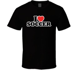 I Heart Soccer Funny Love Sports T Shirt